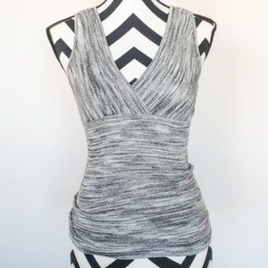 WHBM Heathered Sleeveless Top Sz XS